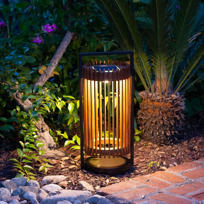 Pearlstar Lanterna Solare In Rattan Per Esterno - Lampada Sospesa Bohémien Con Catena E Luce Calda - 4