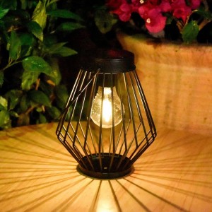 Luci Solari Da Esterno A Forma Di Pesce - Lanterne Sospese In Metallo Per Giardino, Terrazza E Recinzione, Illuminazione Decorativa - 2