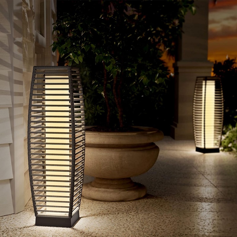 LAMPADE SOLARI ESTERNE resistenti alle intemperie, 2 pezzi lampade