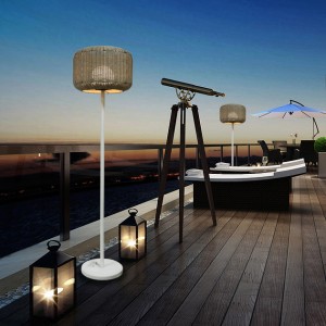 Solar Floor Lamp for Outdoor Decor