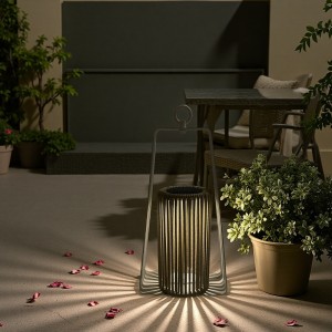Portable Outdoor Solar Floor Lanterns