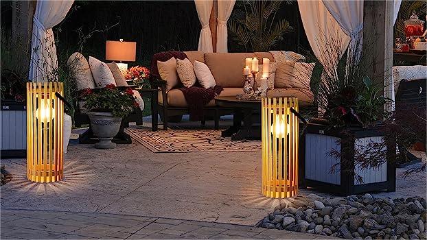 Quelles sont les lampes décoratives adaptées au mobilier d'extérieur ?