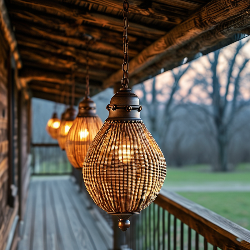 Vintage hanging lamp