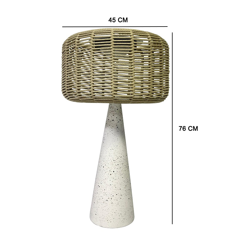 Sculpture Solar Led Outdoor Floor Lamp size