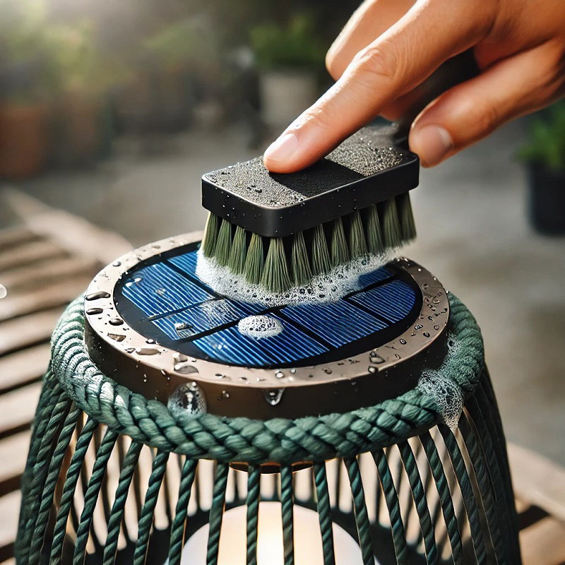 Cleaning solar panels