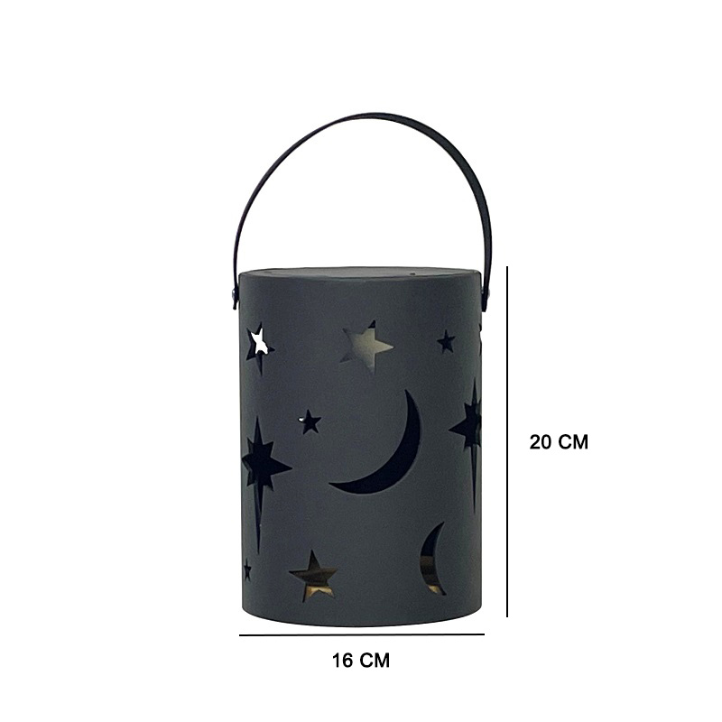 Led Solar Lantern size