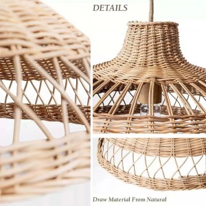 Avery Rattan Pendant Lights