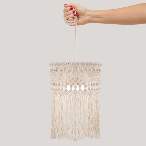 Boho Wireless Tassel Hanging Lights