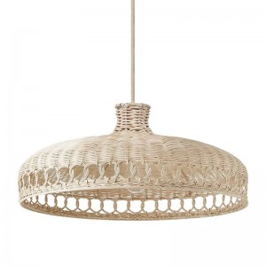 Crown Rattan Pendant Lights