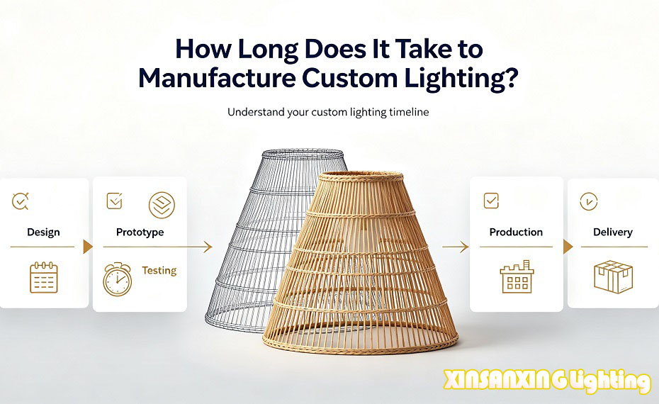 How Long Does It Take to Manufacture Custom Lighting?