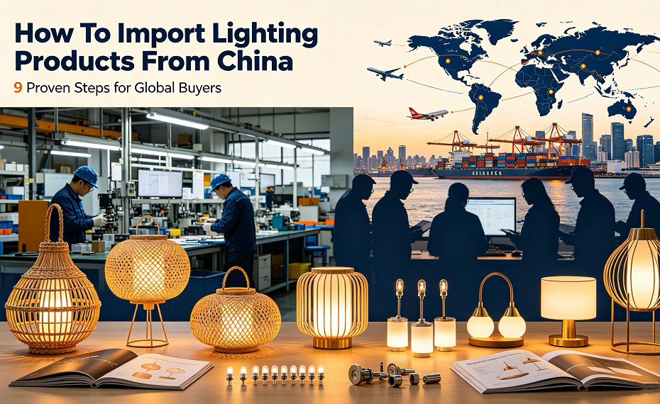 How To Import Lighting Products From China: 9 Proven Steps for Global Buyers