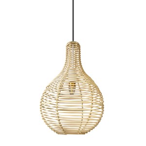 Large rattan pendant light,New style rattan woven chandeliers  | XINSANXING