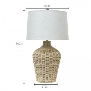 Large rattan table lamps, wholesale table lamps | XINSANXING