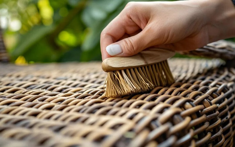 Natural rattan lamps are susceptible to moisture, mold, rust, and UV damage.