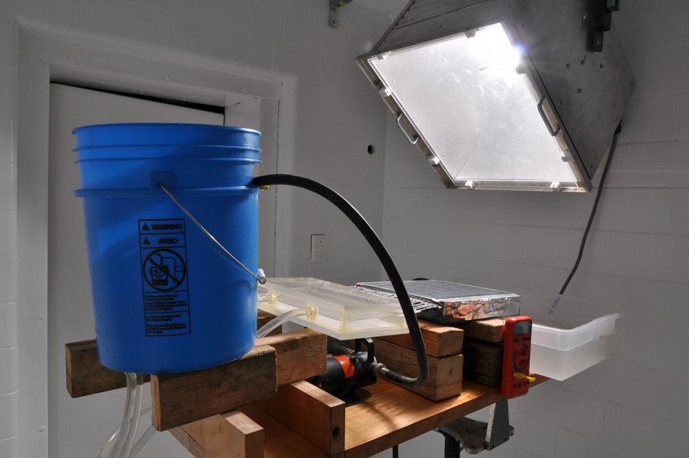 QUV accelerated weathering tests