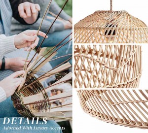 Santana Rattan Pendant Lights