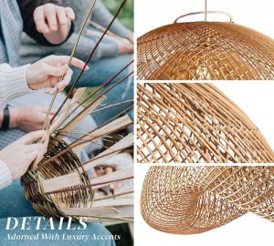 Sepherina Rattan Pendant Lights
