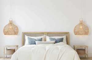 Serena Rattan Pendant Lights