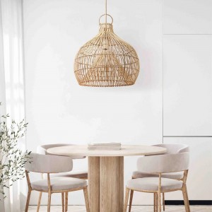 Serena Rattan Pendant Lights
