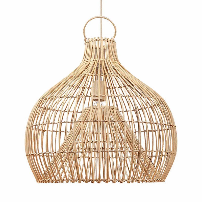 Serena rattan pendant light