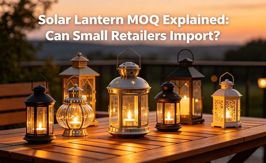 Solar Lantern MOQ Explained: Can Small Retailers Import?