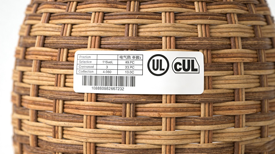 UL listed outdoor rattan light for USA and Canada market