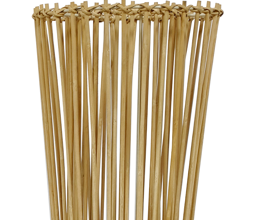 affordable floor lamp rattan