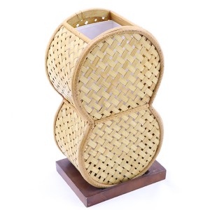 Bamboo Bedside Lamp,handmade Mid-century Modern Style Creative Bamboo Bedside Lamp | XINSANXING