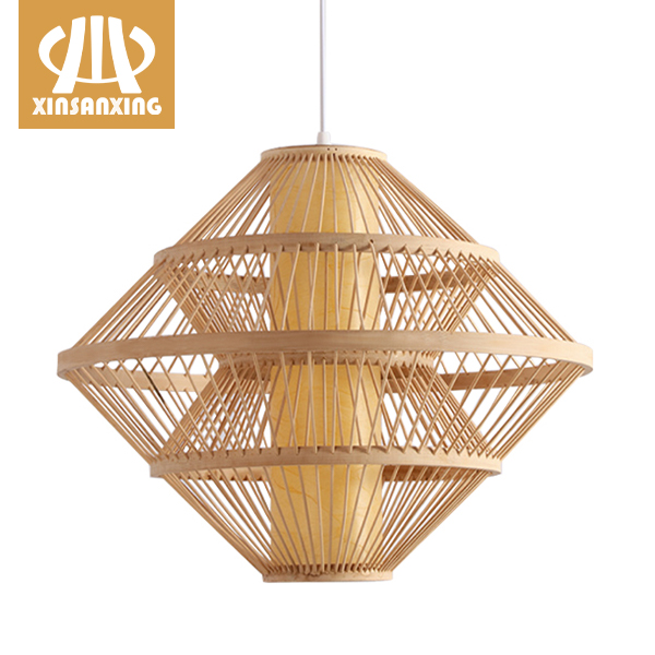 Bamboo ceiling light fixtures,Southeast Asia Home Bamboo Weaving Lamp | XINSANXING Featured Image