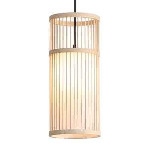 Bamboo chandelier lighting,New style bamboo woven small chandelier | XINSANXING