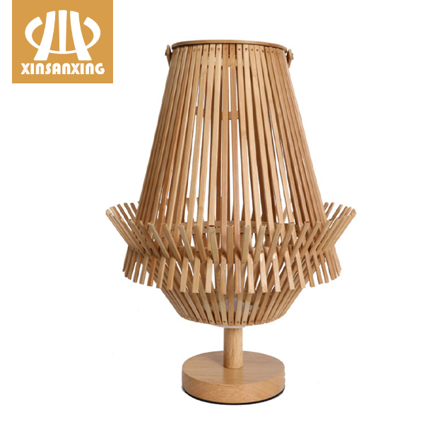 Bamboo Bedside Lamp