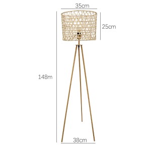 Bamboo Tripod Floor Lamp at Best Price in China | XINSANXING