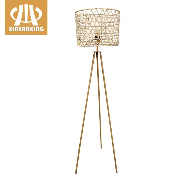 Factory supplied Bamboo Drum Light -
 Bamboo Tripod Floor Lamp at Best Price in China | XINSANXING – Xinsanxing Lighting