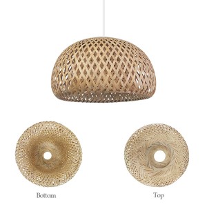 Basket Weave Bamboo Pendant Lamp Wholesale Price | XINSANXING