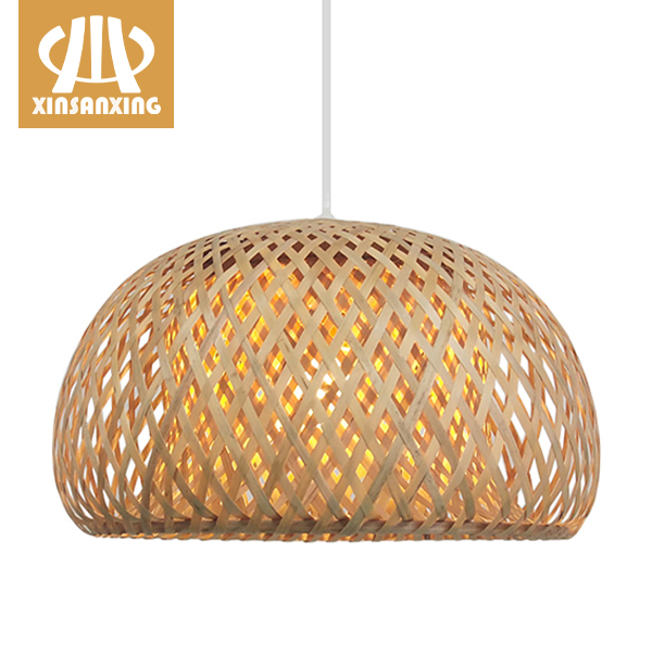 Basket Weave Bamboo Pendant Lamp Wholesale Price | XINSANXING Featured Image
