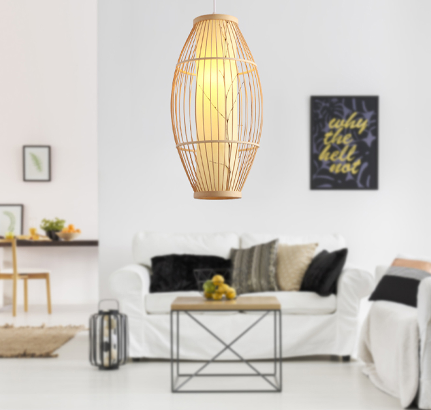bamboo pendant lights