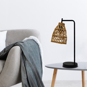 Bedside rattan table lamp factory manufacturing direct sales | XINSANXING