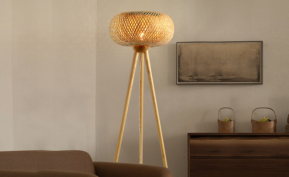 Bamboo floor lamp advantages and buying tips | XINSANXING