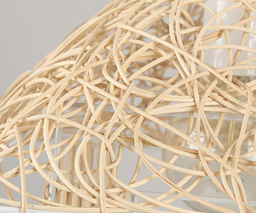 black rattan pendant light 8