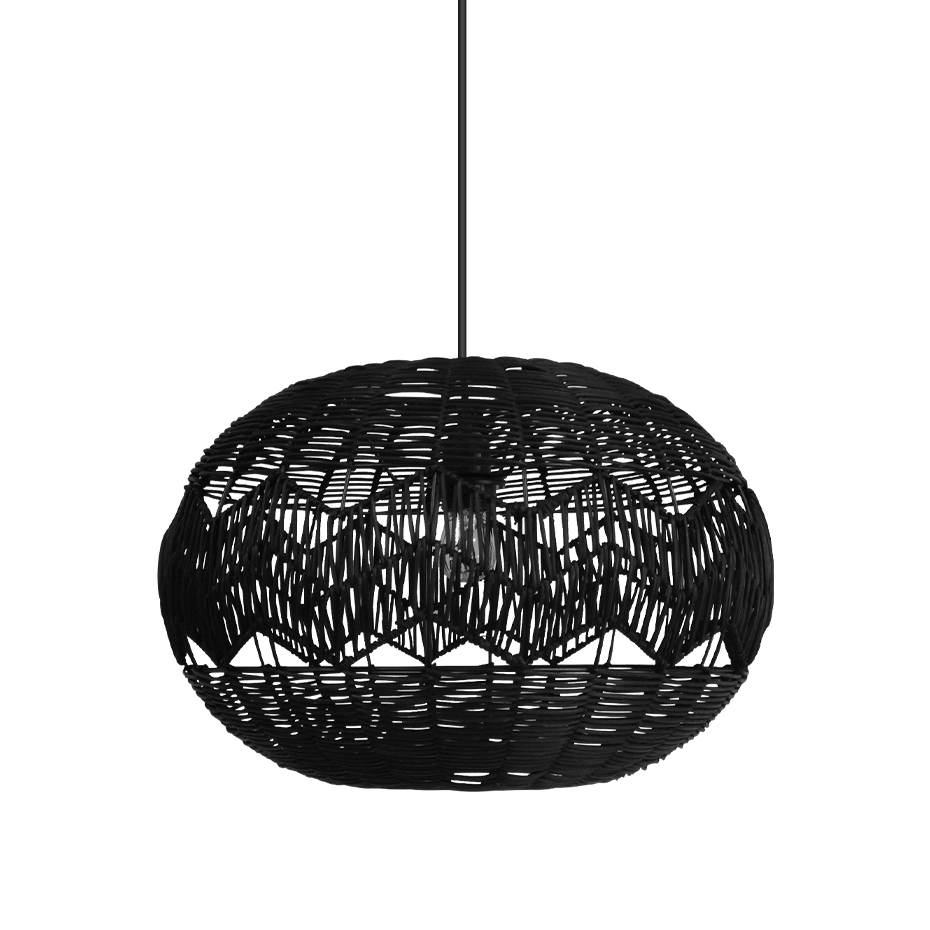 China Factory for China Basic Table Lamp Manufacturers -
 Black Woven Light Fixture OEM ODM Services | XINSANXING – Xinsanxing Lighting