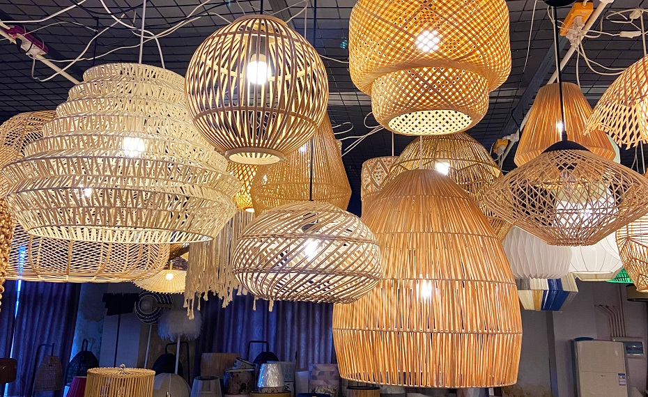 Rattan Lamps