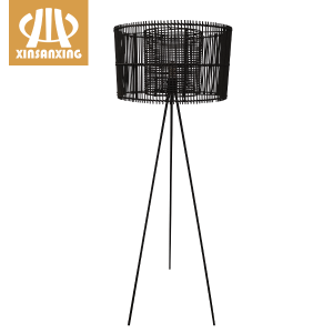 Wholesale Rattan Hanging Lamp Shades –  Black Rattan Floor Lamp Wholesale | XINSANXING – Xinsanxing Lighting