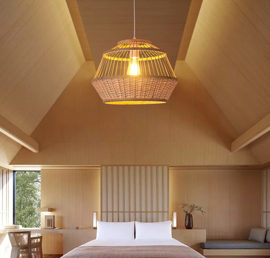 hanging bamboo lamp,Modern fancy decorative lamps | XINSANXING 