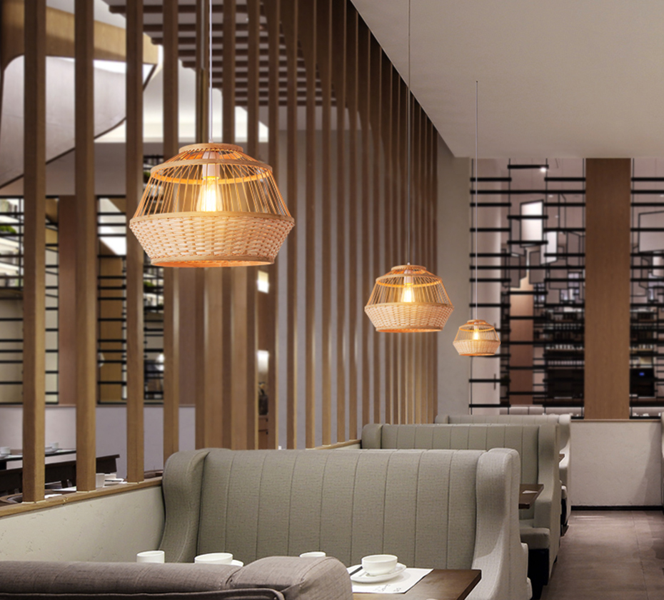 hanging bamboo lamp,Modern fancy decorative lamps | XINSANXING 
