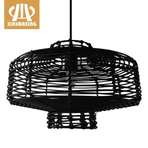 Bamboo Standard Lamp Factories –  Black Rattan Pendant Light Wholesale & Custom | XINSANXING – Xinsanxing Lighting