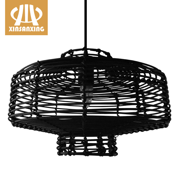 Bamboo Standard Lamp Factories – 
 Black Rattan Pendant Light Wholesale & Custom | XINSANXING – Xinsanxing Lighting