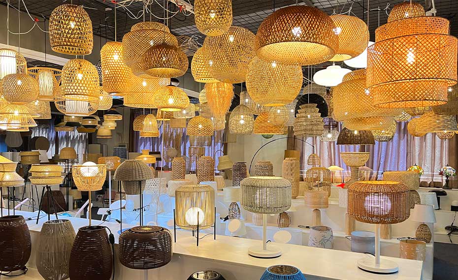 How to wholesale natural material lights for your business | XINSANXING