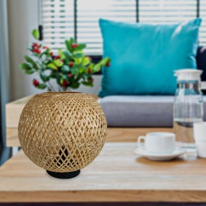 Weave Natural Table Lamp Wholesale –  Bamboo Material | XINSANXING