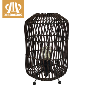 Cheap Bamboo Pendant Lamp Factory –  Black Rattan Table Lamp,Top Light Manufacturers| XINSANXING – Xinsanxing Lighting