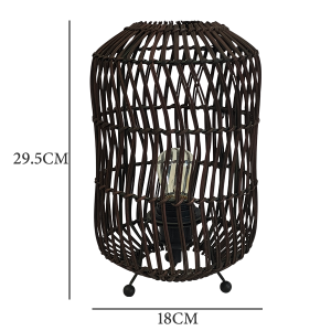 Black Rattan Table Lamp,Top Light Manufacturers| XINSANXING